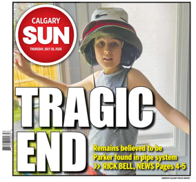 Cover of Calgary Sun
