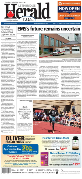 Cover of Lethbridge Herald