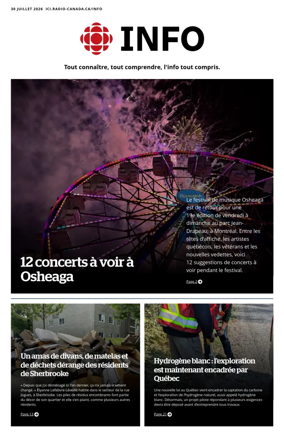 Cover of Radio-Canada Info