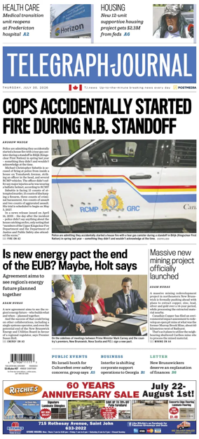 Cover of Telegraph-Journal