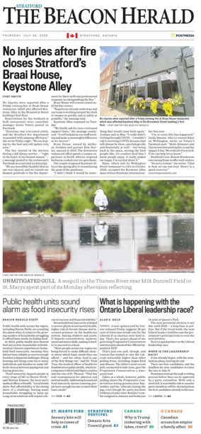 Cover of The Beacon Herald