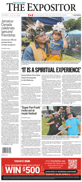 Cover of The Expositor (Brantford)