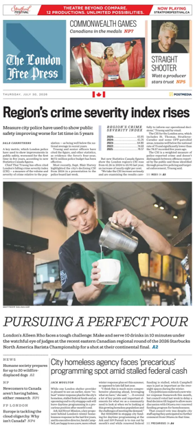 Cover of The London Free Press