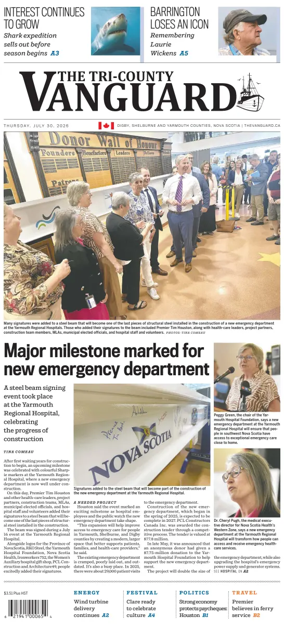 Cover of Tri-County Vanguard