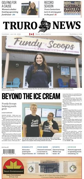 Cover of Truro News