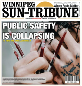 Cover of Winnipeg Sun