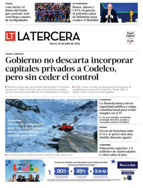 Cover of La Tercera