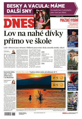 Cover of Dnes Prague Edition