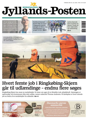 Cover of Jyllands-Posten
