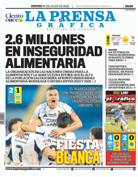 Cover of La Prensa Grafica