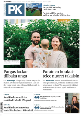 Cover of Pargas Kungorelser - Paraisten Kuulutukset