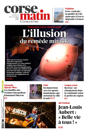 Cover of Corse Matin