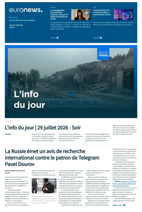 Cover of EuroNews (French Edition)