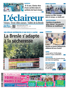 Cover of L'Eclaireur (Vimeu Trois villes soeurs Vallee de la Bresle)
