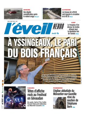 Cover of L'Eveil Hebdo