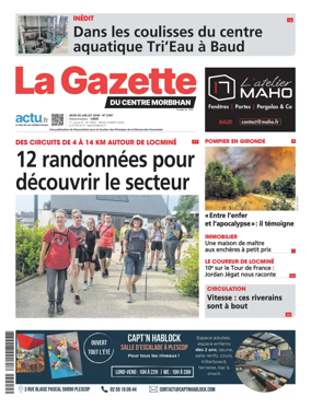 Cover of La Gazette du Centre Morbihan