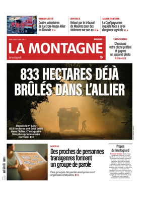 Cover of La Montagne (Moulins)