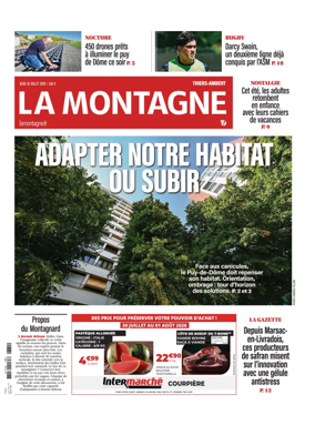 Cover of La Montagne (Thiers-Ambert)
