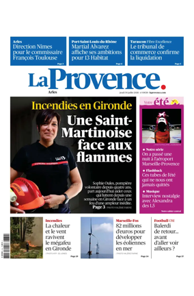 Cover of La Provence Arles