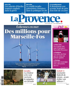 Cover of La Provence Marseille