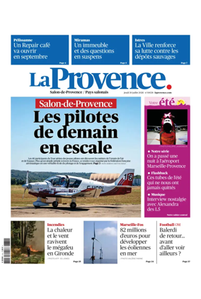 Cover of La Provence Salon-de-Provence / Pays salonais