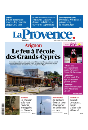 Cover of La Provences Vaucluse