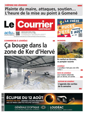 Cover of Le Courrier Independant