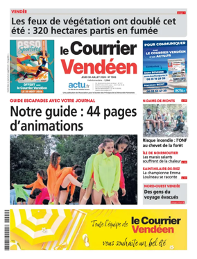 Cover of Le Courrier Vendeen
