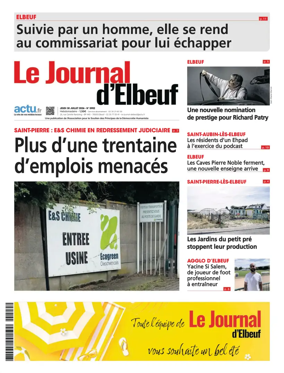 Cover of Le Journal d'Elbeuf