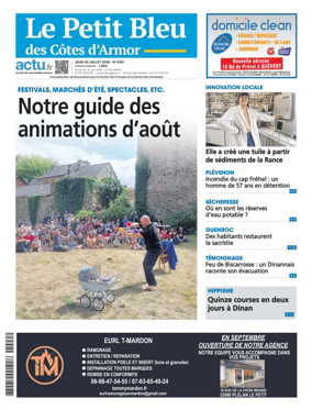 Cover of Le Petit Bleu