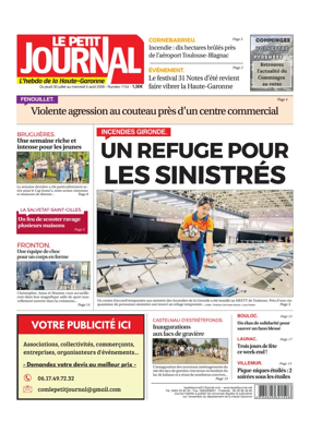 Cover of Le Petit Journal - L'hebdo de la Haute-Garonne