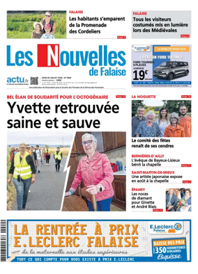 Cover of Les Nouvelles de Falaise