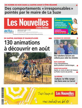 Cover of Les Nouvelles - L'Echo Flechois (FL)