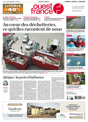 Cover of Ouest-France (Lannion / Paimpol / Guingamp)
