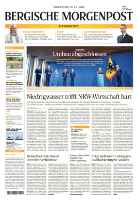 Cover of Bergische Morgenpost Wermelskirchen/Huckeswagen/Radevormwald