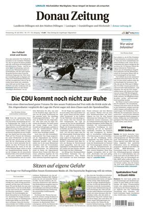 Cover of Donau Zeitung