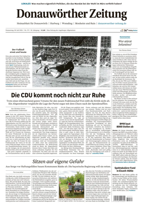 Cover of Donauwoerther Zeitung