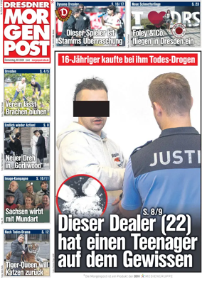 Cover of Dresdner Morgenpost