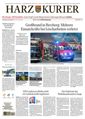 Cover of Harz Kurier