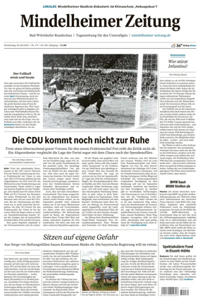 Cover of Mindelheimer Zeitung