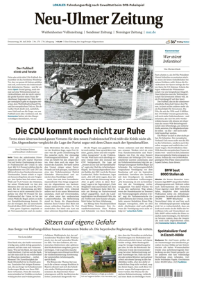 Cover of Neu-Ulmer Zeitung
