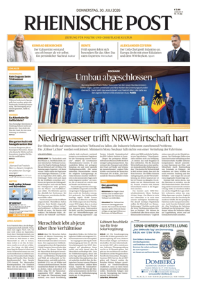 Cover of Rheinische Post Duisburg