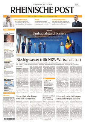 Cover of Rheinische Post - Wesel/Dinslaken