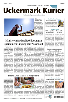 Cover of Templiner Zeitung