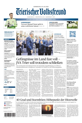 Cover of Trierischer Volksfreund