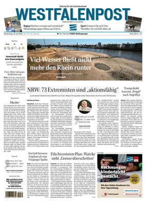 Cover of Westfalenpost (Brilon)