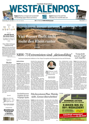 Cover of Westfalenpost (Siegen)