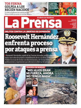 Cover of Diario La Prensa