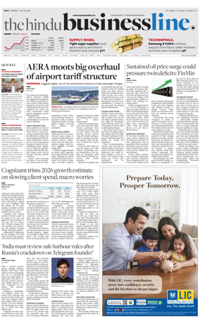 Cover of BusinessLine (Delhi)