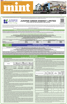 Cover of Mint Kolkata